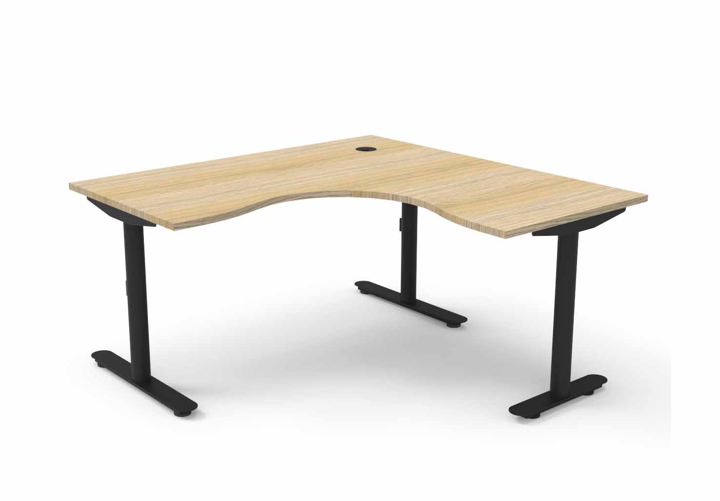 Halo Static Corner Desk 